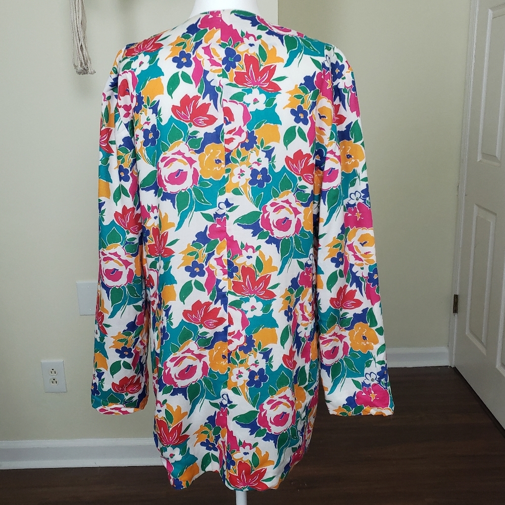 Vintage Floral Blazer - Picture 4 of 7
